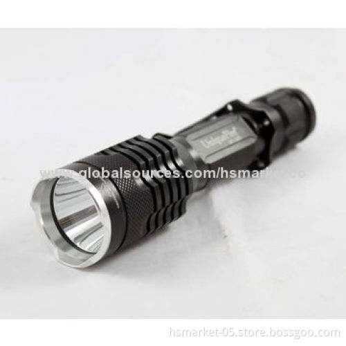 Cree flashlight bulb, Cree U2 LED, 10 watt, aluminum waterproof 18650 Li-ion rechargeableNew